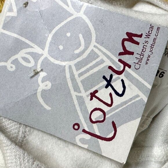 Jottum Rija Striped Tights Girls Black White 98 US 3 NWT bv - Picture 4 of 5